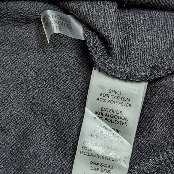 Calvin Klein Women's Black/Gold Sweatershirt Size XL NWT MSRP $69.50 - Picture 5 of 6